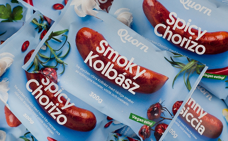 素食食材品牌包裝設計，餐飲食品材料包裝設計，全新食品品牌設計，杭州包裝設計公司