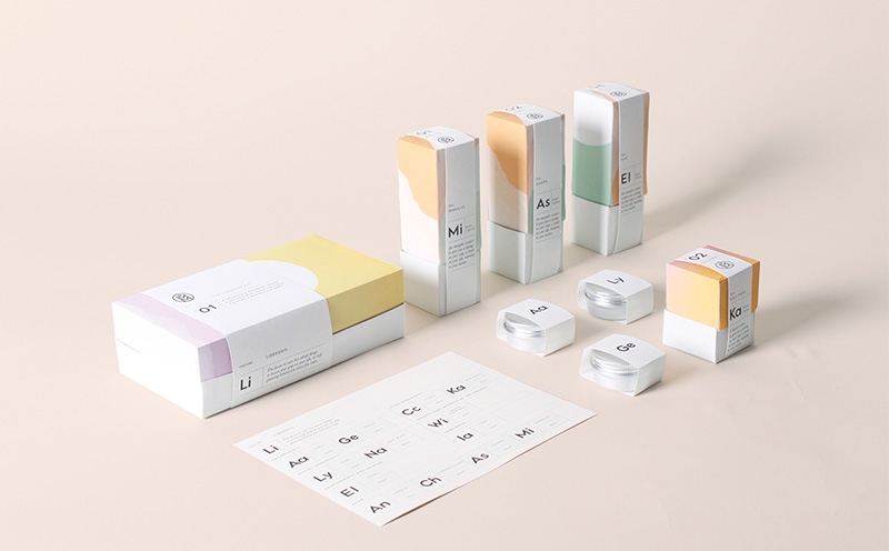 極簡化妝品包裝設計，清潔產品包裝設計，護理產品包裝設計，杭州包裝設計公司