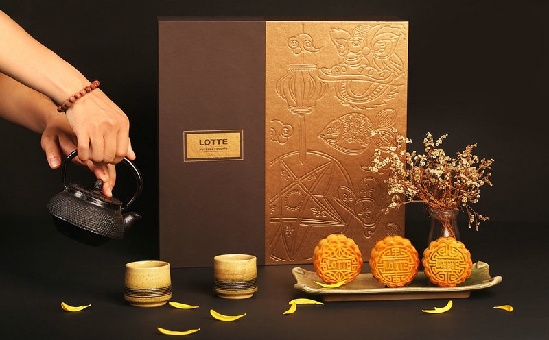 樂天禮品包裝設(shè)計(jì),中秋節(jié)月餅禮盒包裝設(shè)計(jì)