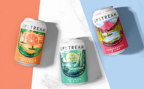 蘇打水包裝設(shè)計(jì),帶你享受生活中片刻的寧靜