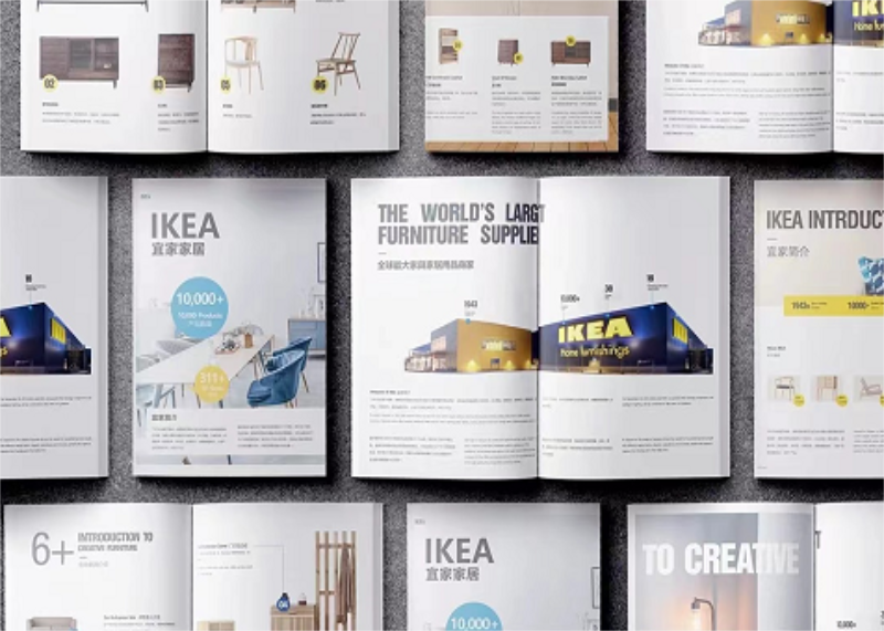 簡(jiǎn)潔與高級(jí)感并存的畫(huà)冊(cè)