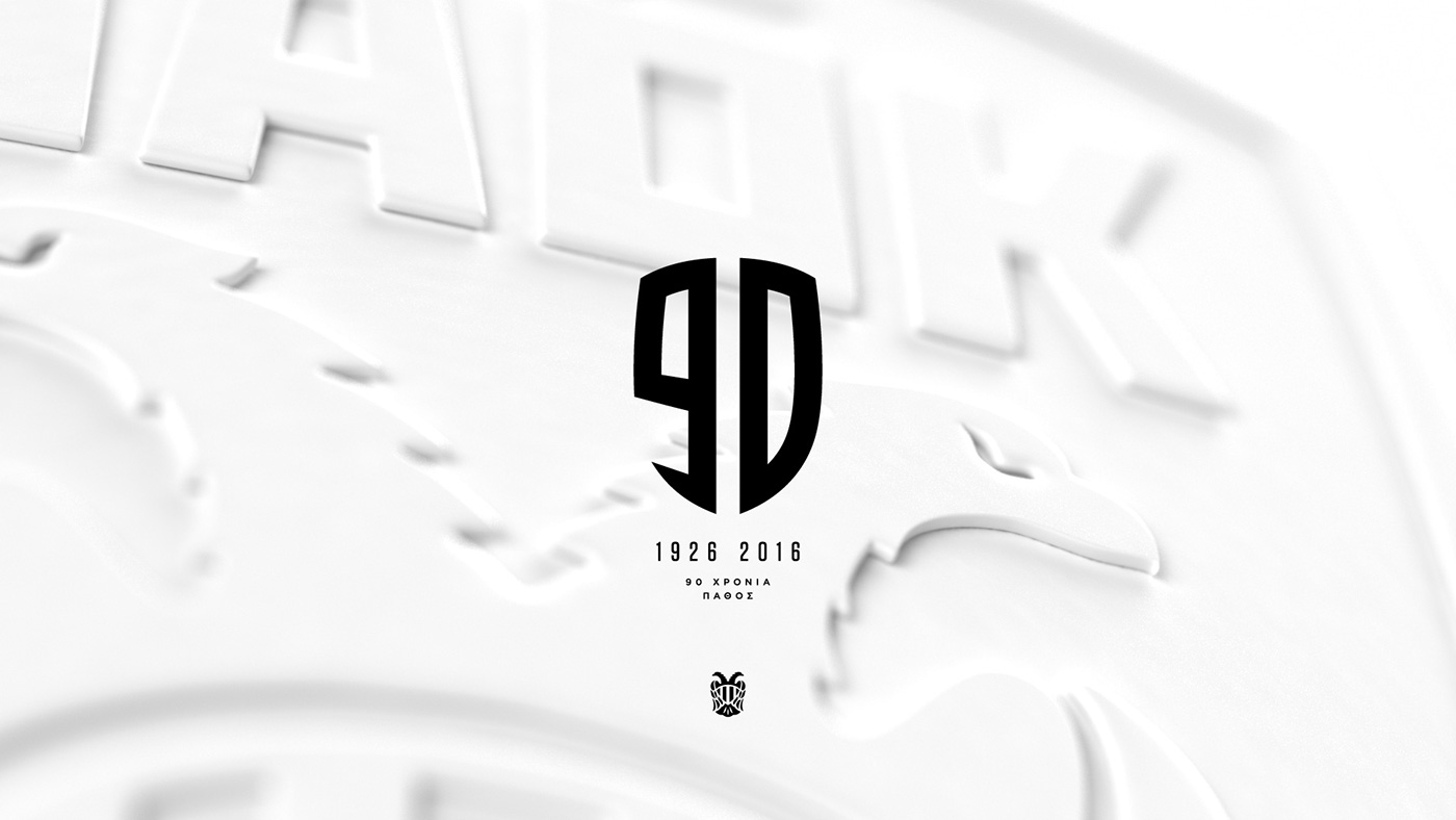 足球俱樂部90年慶典視覺形象設計