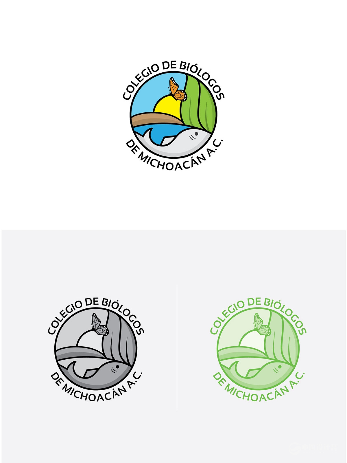 Michoacán大學的生物學家品牌設計