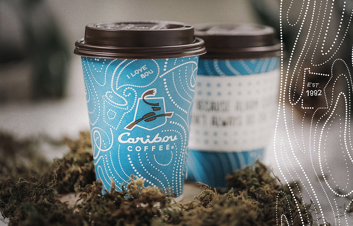 馴鹿咖啡品牌包裝設(shè)計，濃厚的北美中西部設(shè)計風(fēng)格