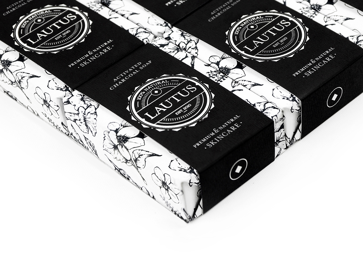 化妝品護膚產(chǎn)品包裝設計— 百分之百天然手工皂，沐浴露和洗滌液品牌包裝設計