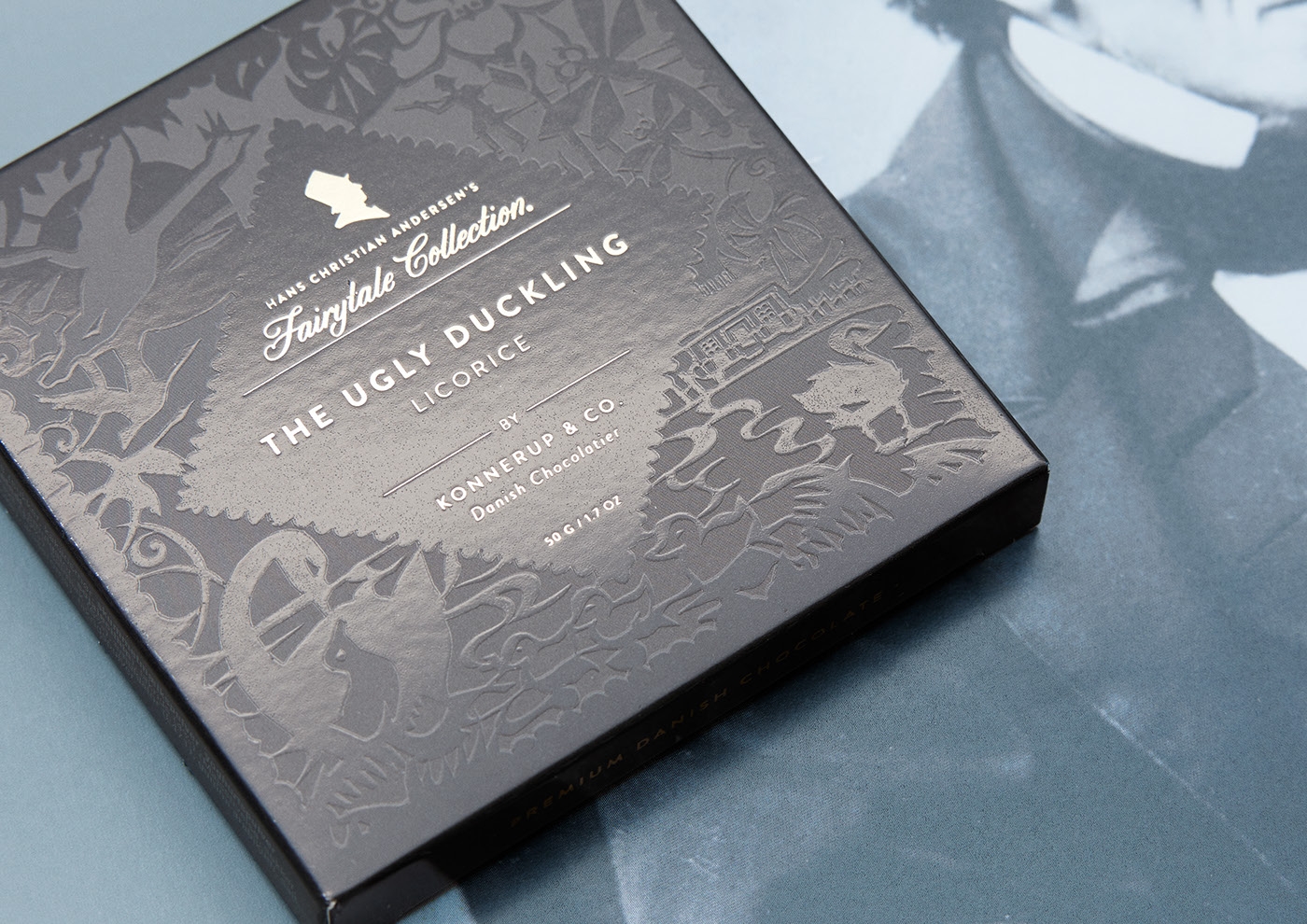 安徒生童話故事創新巧克力包裝設計-杭州食品包裝設計
