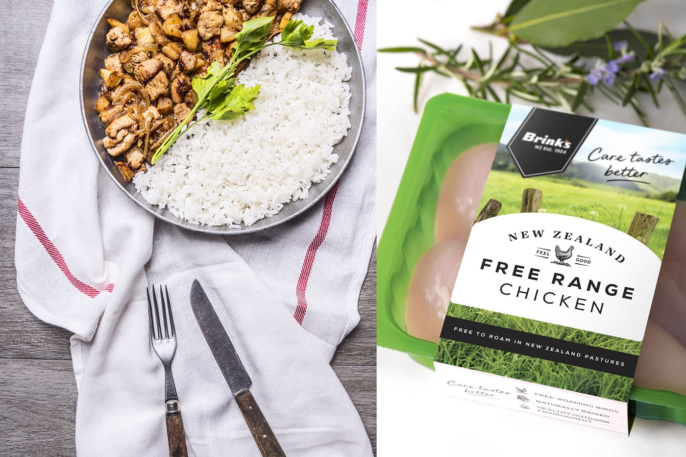 引人入勝的雞肉包裝設計