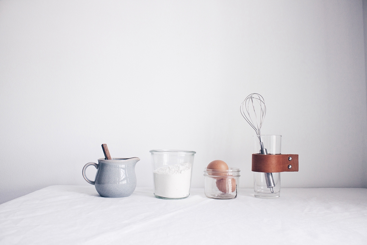 概念化早餐，面包與餅干食品飲料包裝設(shè)計