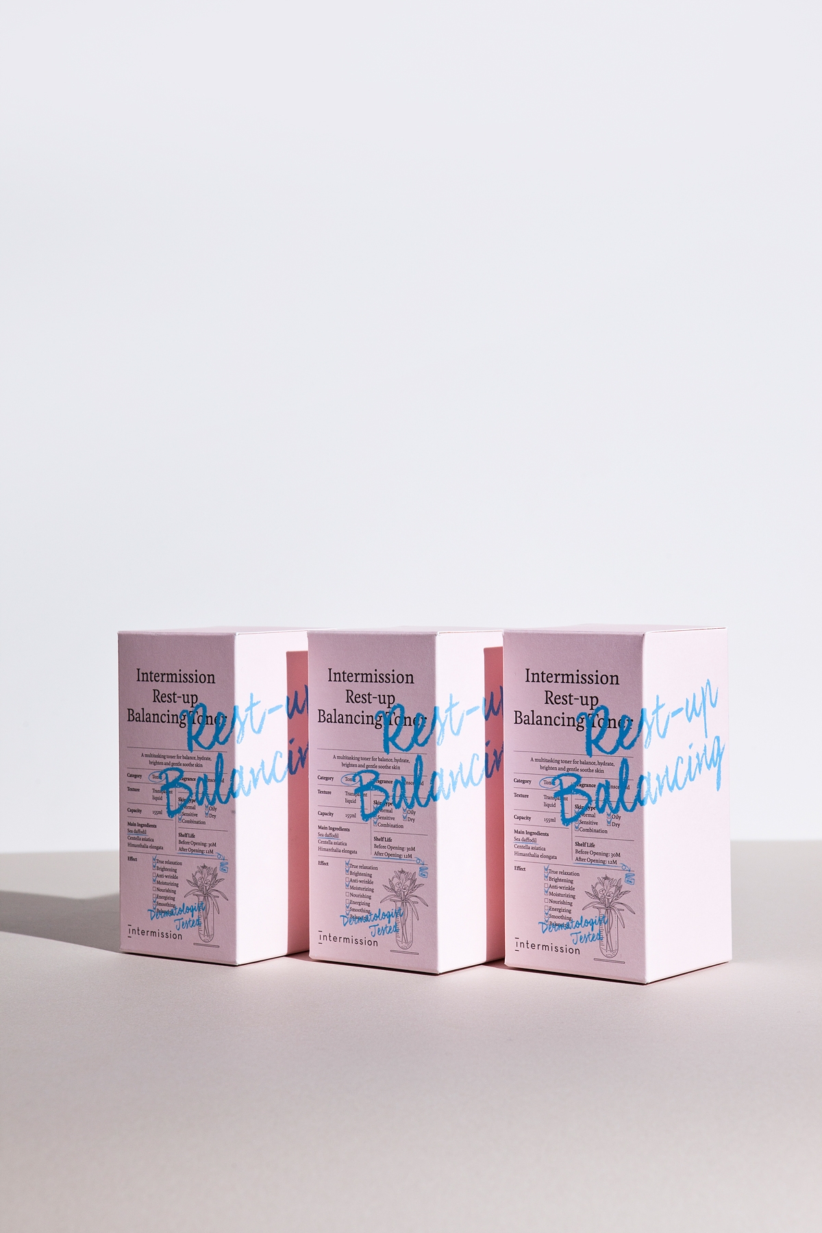 Intermission護(hù)膚化妝品品牌與產(chǎn)品包裝設(shè)計(jì)