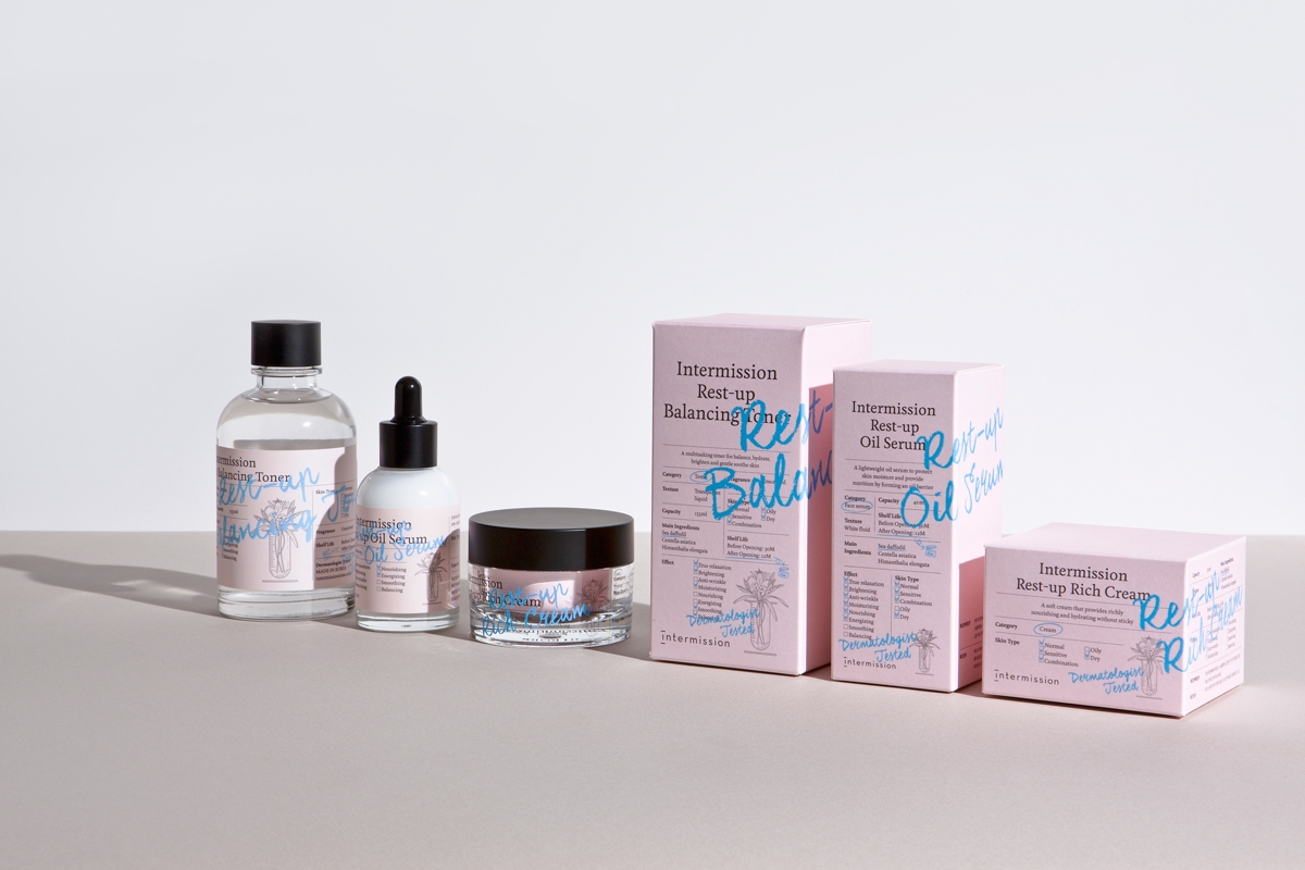 Intermission護(hù)膚化妝品品牌與產(chǎn)品包裝設(shè)計(jì)
