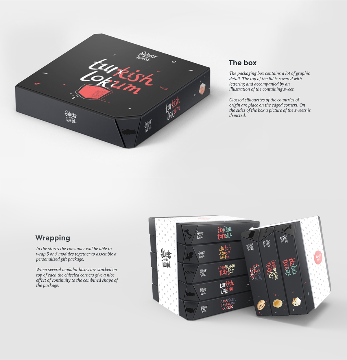 “Sweet of the World”，全球糖果食品包裝設(shè)計(jì)