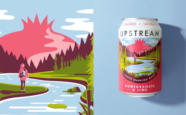 打開通往另一個(gè)世界的神奇之窗，帶你享受生活中片刻的寧靜｜蘇打水包裝設(shè)計(jì)